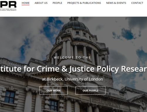 Welcome to the SLSA Guest Edited Blog Series by the Institute for Crime and Justice Policy Research